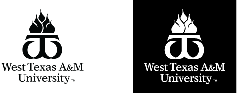correct logo color example in Black and White